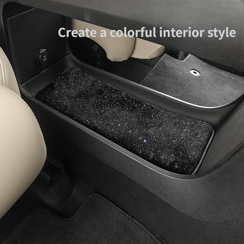 Для 23-24 NIO ES6 центральная консоль под коврик для хранения одеяло со звездой