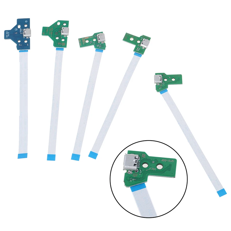 

2022 хит! Печатная плата с USB-портом для зарядки, разъем для 12Pin JDS 011 030 040 055 14Pin 001, коннектор для контроллера PS4