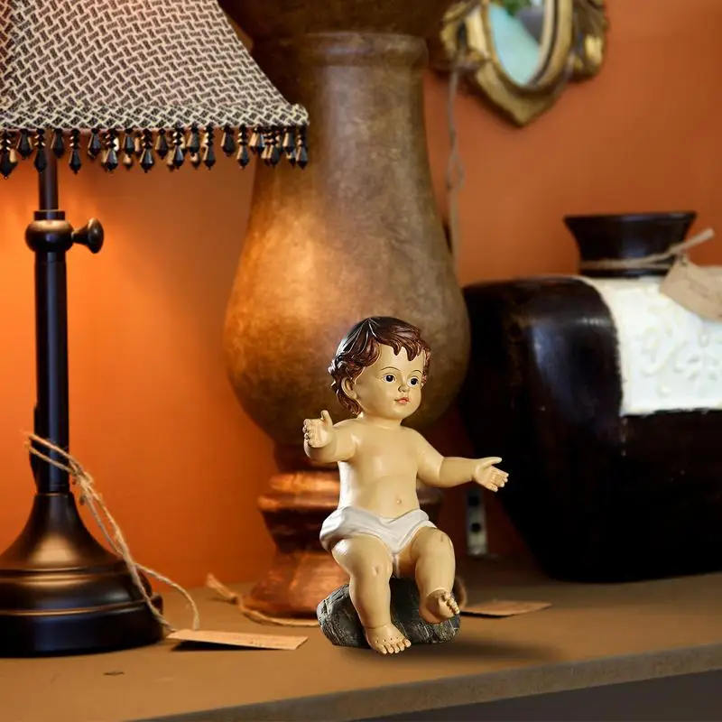 Декоративная статуэтка с Иисусом для дома и офиса