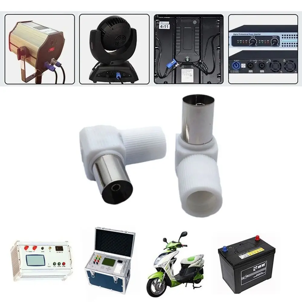 

Разъём для телевизора 90 градусов белый