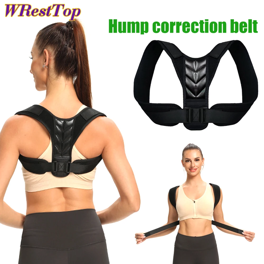 

Posture Corrector for Men Women, Upper Back Brace for Clavicle Support, Adjustable Back Straightener and Providing Pain Relief