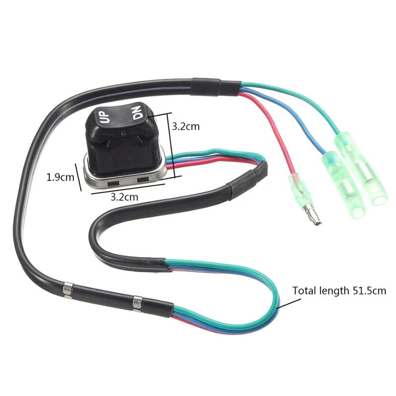 Переключатель наклона трима для подвесного двигателя Yamaha пульт дистанционного