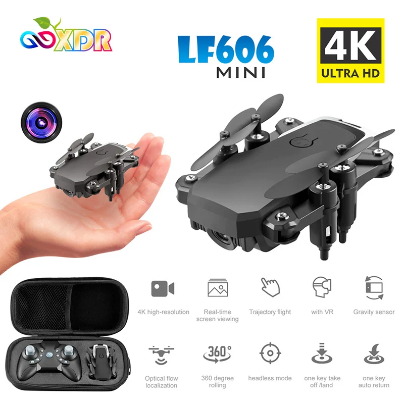 

RC Quadcopter Foldable Mini Drone Helicopter With 4K / 1080P HD Wide Angle Camera With Altitude Hold 3D Flips Function WIFI FPV