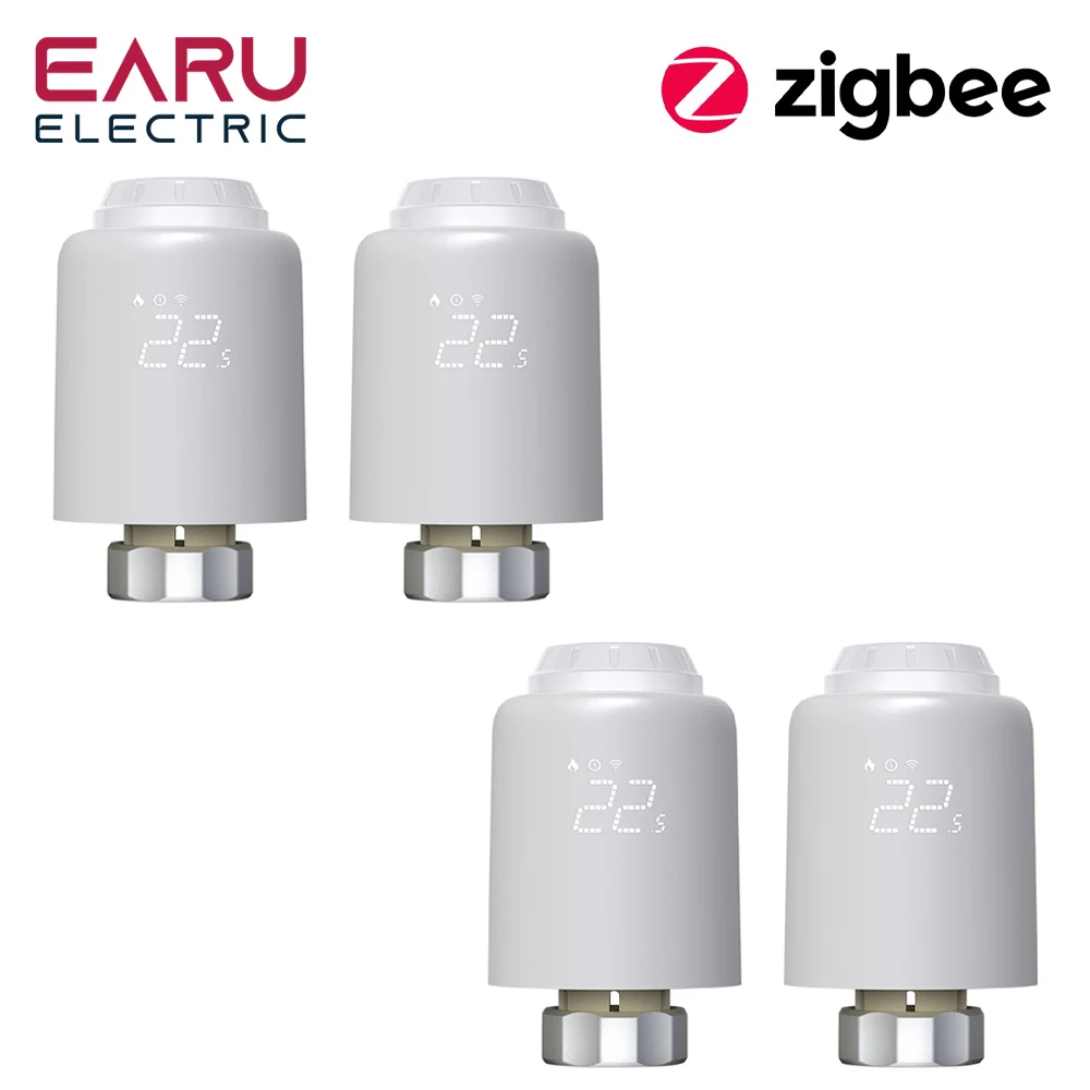 

EARUELECTRIC Умный термостат радиатора Tuya ZigBee