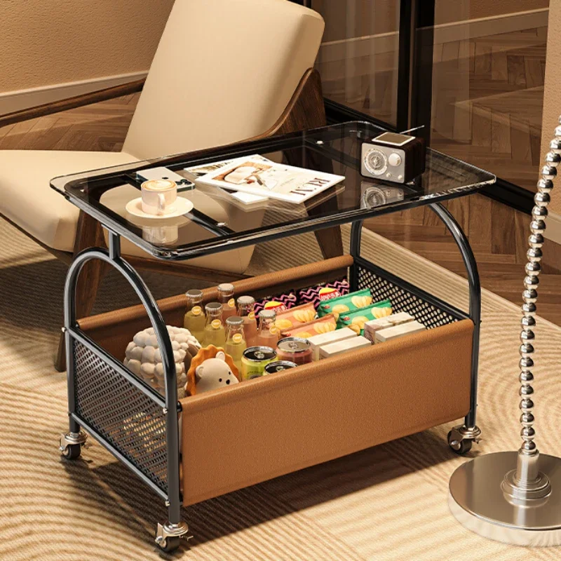 Мобильная гостиная Диван Прикроватная тумбочка Журнальный столик Маленький