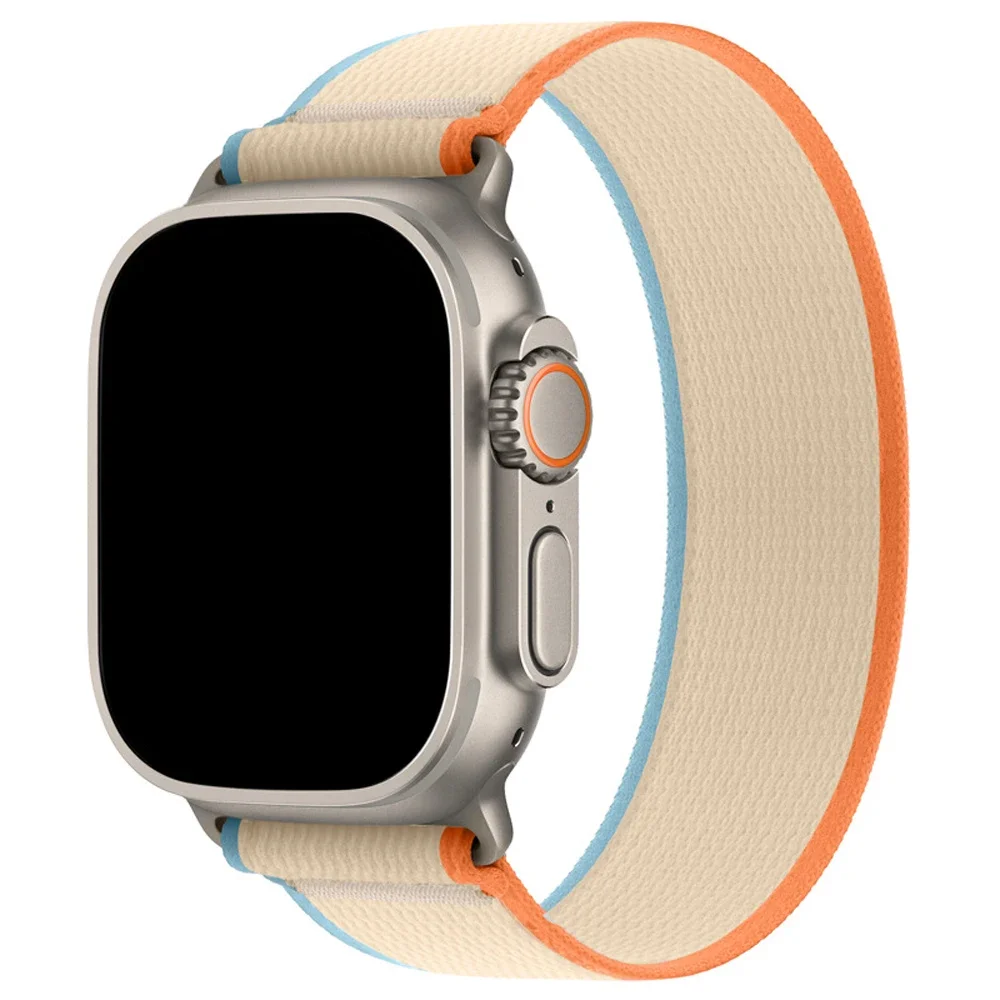 Фото Эластичный ремешок Solo Loop для Apple Watch Ultra 2 Band 49 мм 44 мм 45 мм 41 мм 40 мм Браслет Trail iWatch Series 10 9 8 7 6 Se 42 46 мм №2