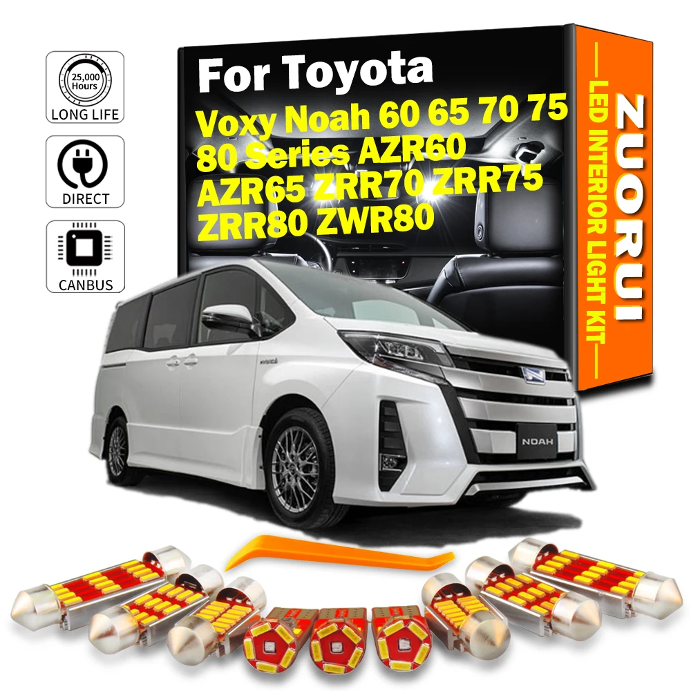 Светодиодные Внутренние Купольные Фонари Багажника Для Toyota Voxy Canbus Совместимые С