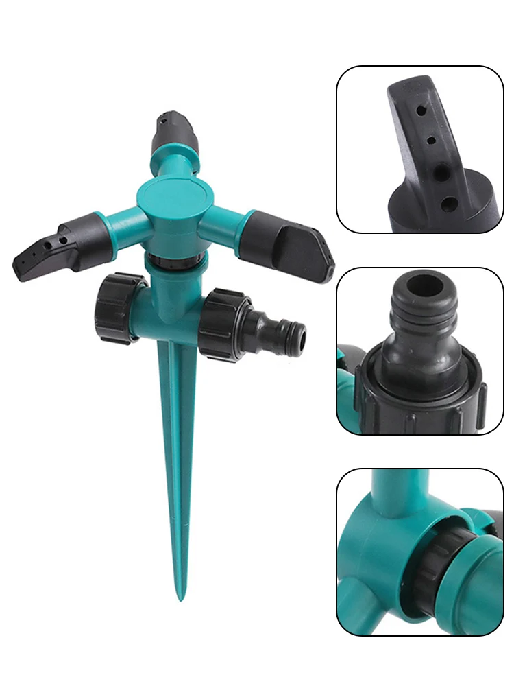 

360° Rotation Lawn Water Sprinkler Garden Auto Irrigation System Agriculture Lawn Sprinklers Farm Yard Watering Sprayer