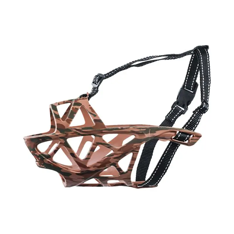 Намордник для собак регулируемый дышащий без лая прочный намордник корзины