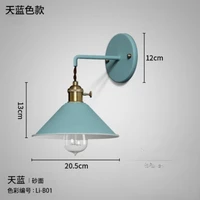 nordic creative personality bedroom bedside industrial wind light fixtures modern simple living room staircase aisle lamp