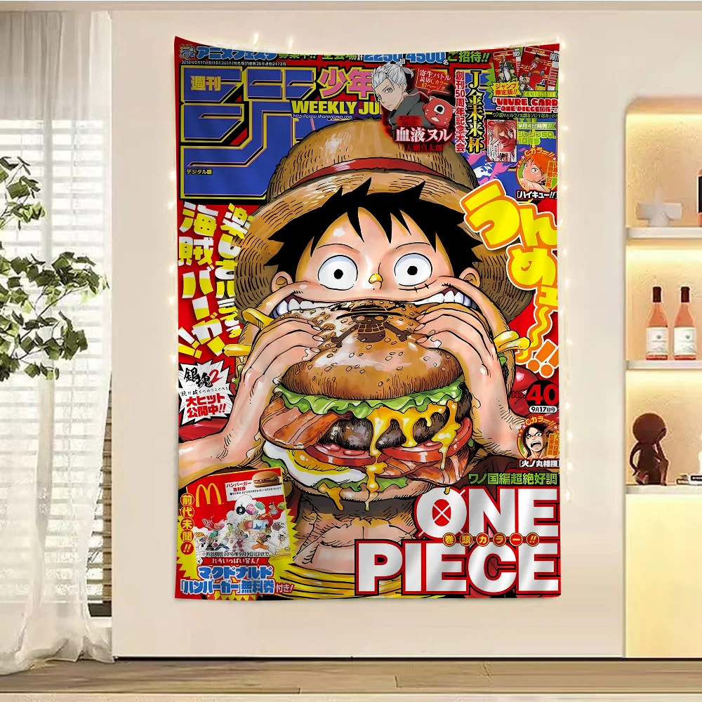 Аниме O-One P-Piece гобелен с героями мультфильмов настенное украшение домашний декор