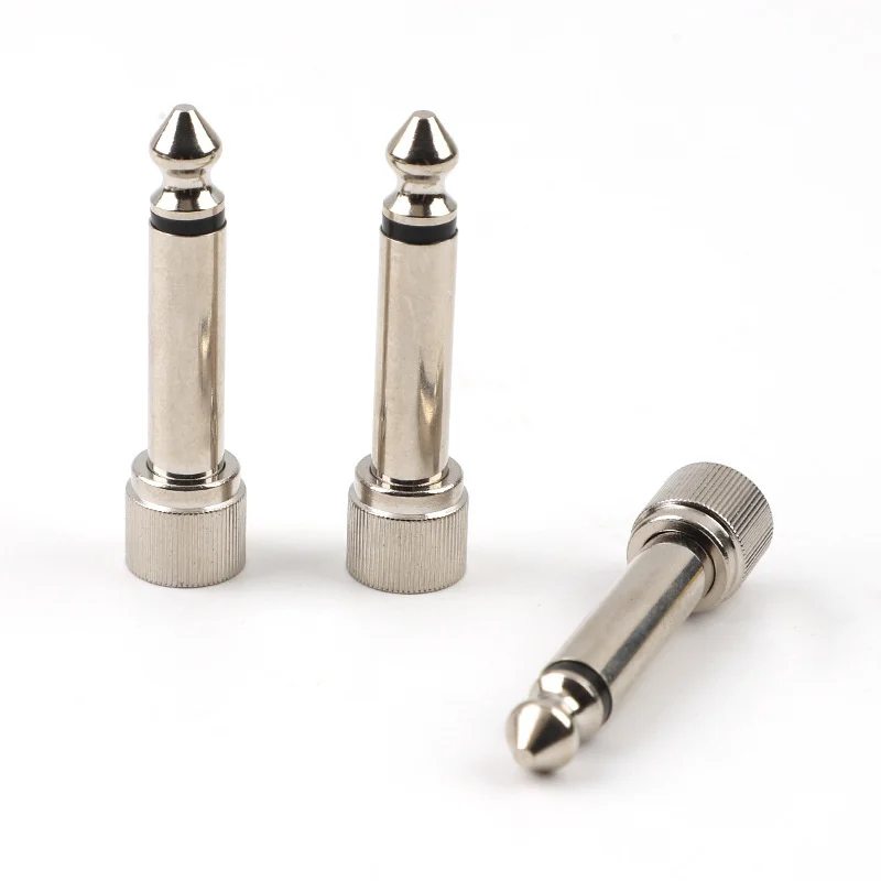 

Jack Audio Plug Connector 100 Brand New The Contacts Can Be Tinned Brocade Plated Plug High Fidelity Noise Reduction