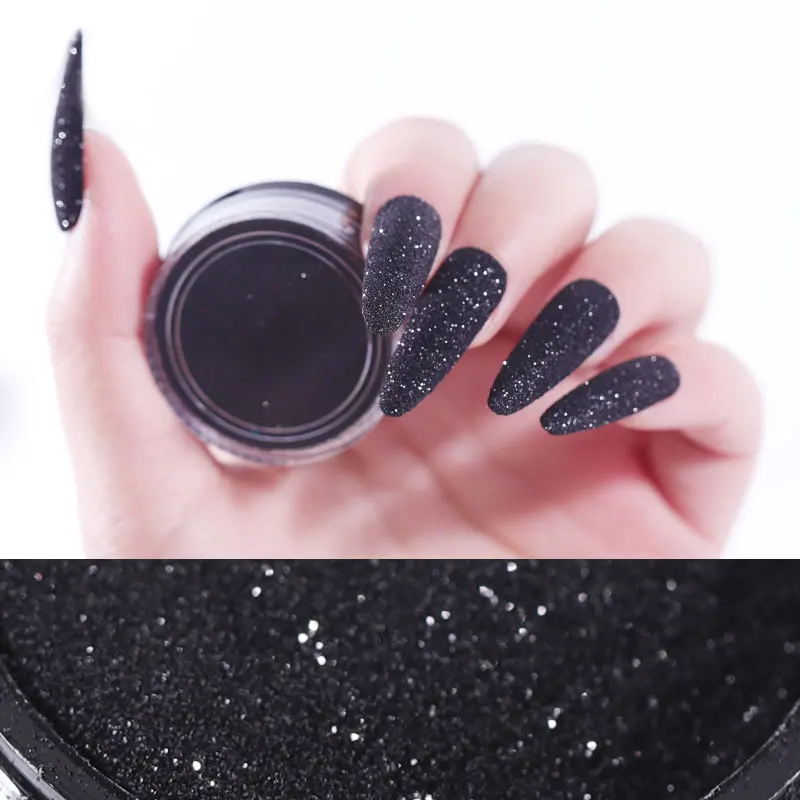 

1 Box Yarn Powder Nail Starry Wool Powder Snow Melting Powder Colorful Gradient Sugar Sweater Glitter for Winter DIY Nail Decor