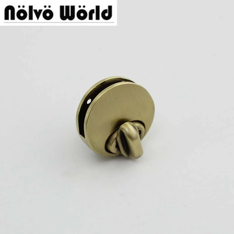 

20-30 sets 3color 25.5mm Round lock high quality screw lock,leather thick 3.9mm