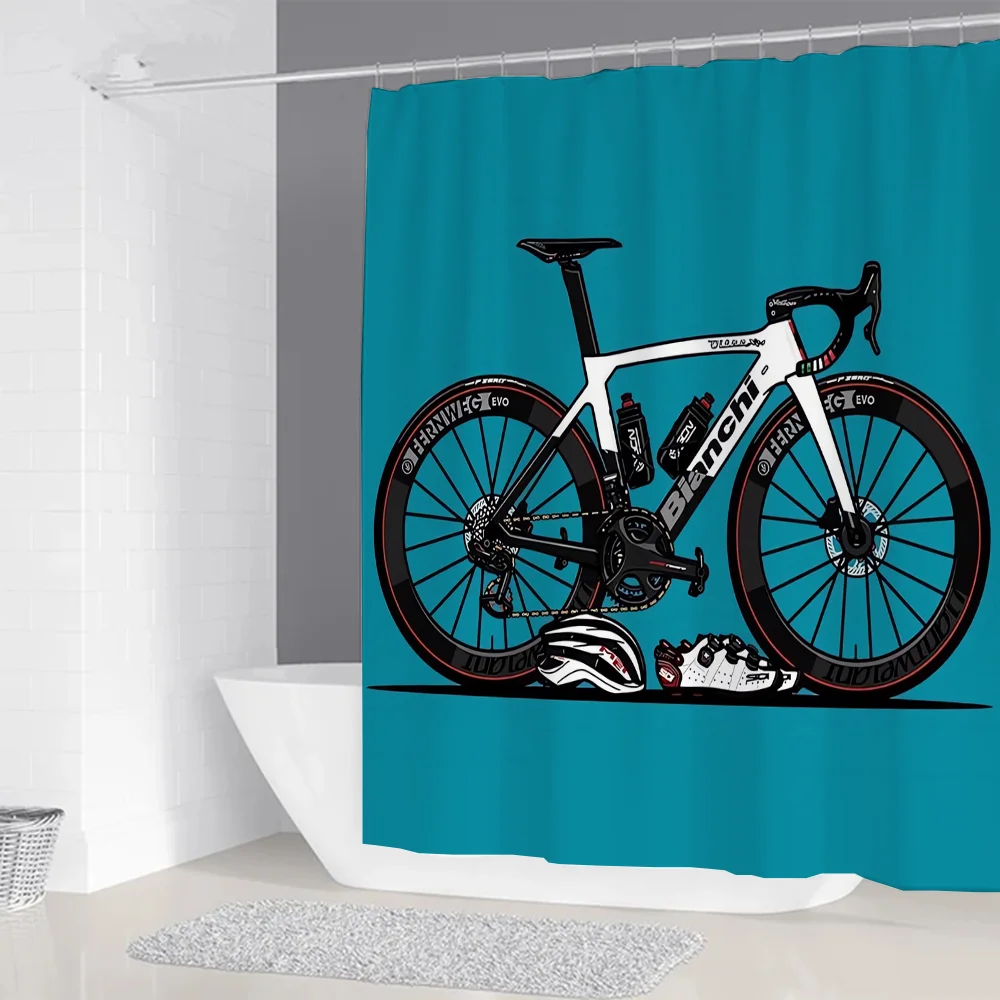 Bianchi Европейский комплект занавесок для душа с современным стильным пейзажным