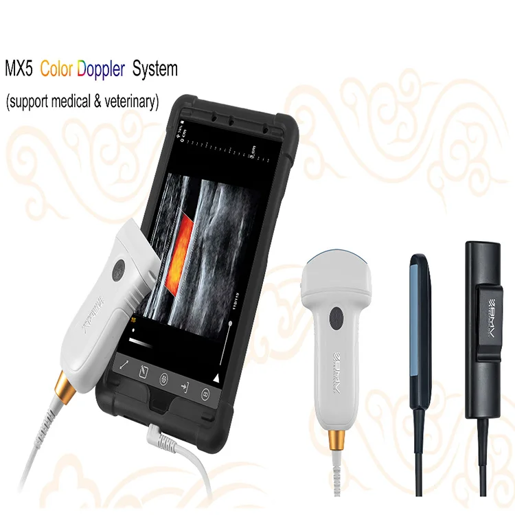 Фото Портативный ветеринарный УЗИ-сканер S5 с USB-подключением и ректальным линейным датчиком для медицинской визуализации №2