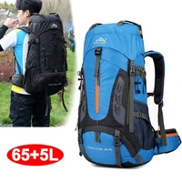 70l camping backpack travel bag climbing men women hiking trekking bag outdoor mountaineering sports bags hydrate trip xa199a
