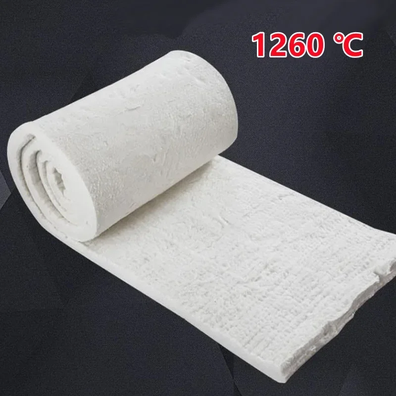 Фото Высокотемпературный (до 1260°C) коврик 0,5x0,6 м ℃   Изоляция для котлов: огнеупорный керамический волокнистый материал из алюмосиликата (игольчатый) №2