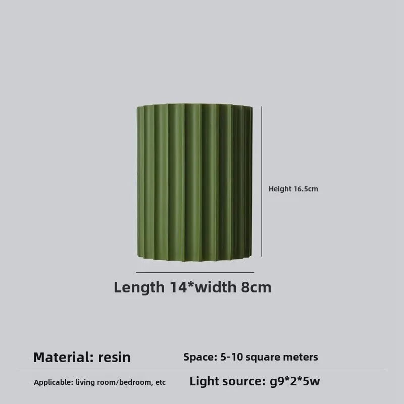 

Скандинавский светодиодный настенный светильник, настенные светильники из тыквы и смолы для спальни, прикроватная тумбочка для дома, простой стиль, коридор, вход, гостиная