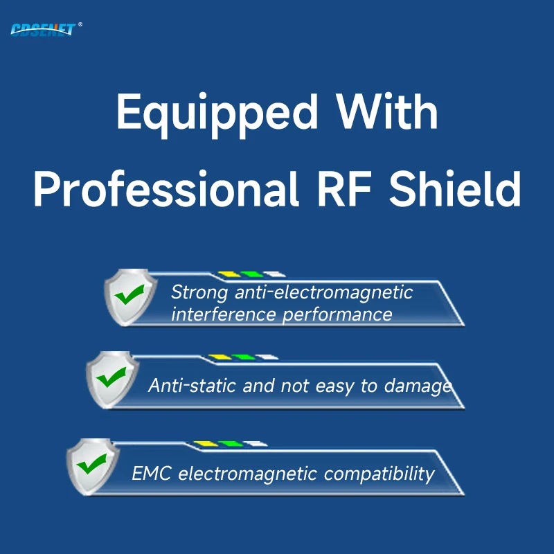 10PCS nRF52833 BLE 5.1 RF Module 2.4GHz Mesh Thread ZigBee 8dBm E73-2G4M08S1E For UAV Smart Home Wireless Transceiver Receiver