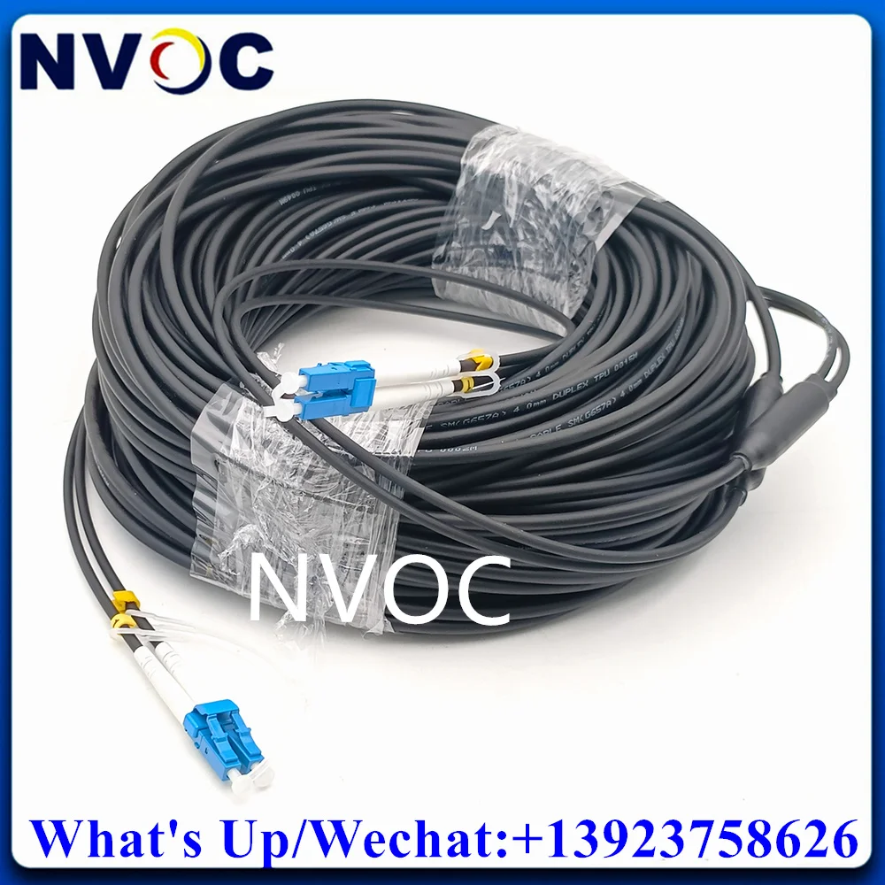 2 ядра 300 м SM G657A1 дуплексный черный кабель из ТПУ большого диаметра 5 0 мм 2C 4