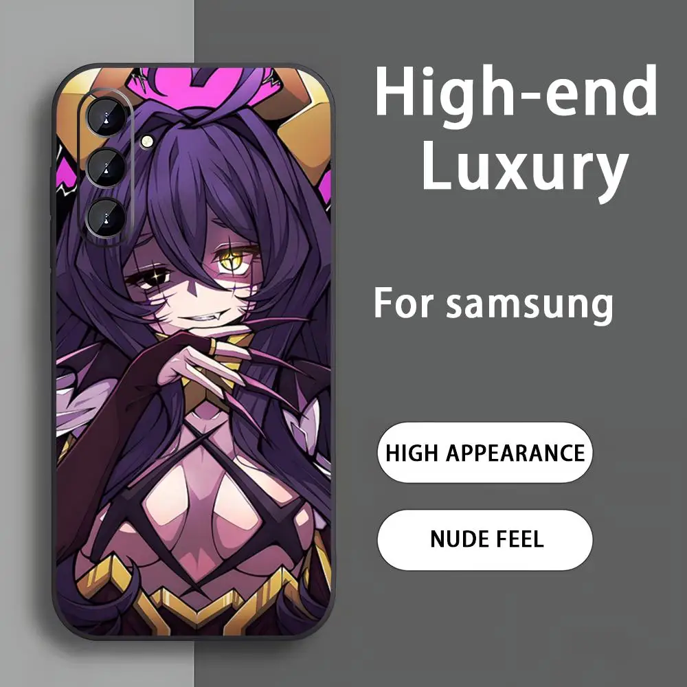 Фото Чехол для телефона с изображением аниме Hiiragi Utena для Samsung Galaxy A16 A56 A36 A26 A06 A55 A54 A15 A35 A25, мягкий черный №2