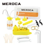 meroca universal bicycle disc brake hydraulic oil bleed tool funnel kit for avid bike universal accessories repair tools