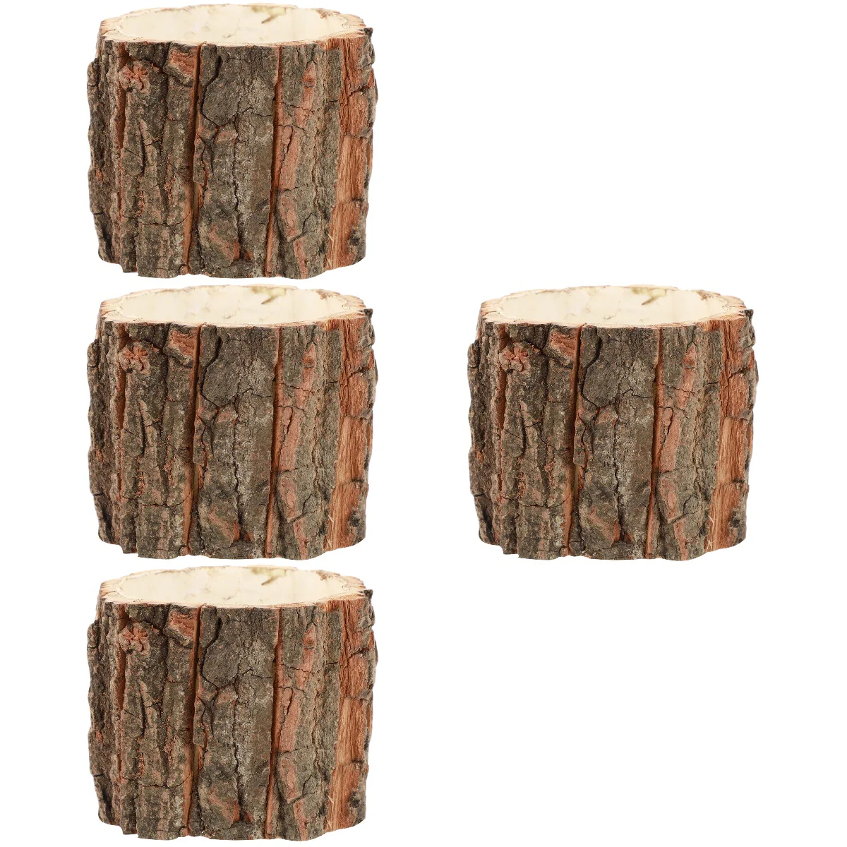 

Flower Pot Wooden Container Wood Succulentrusticplanter Mini Log Holderunique Boxes Planters Stump Holebucket Farmhousepencil