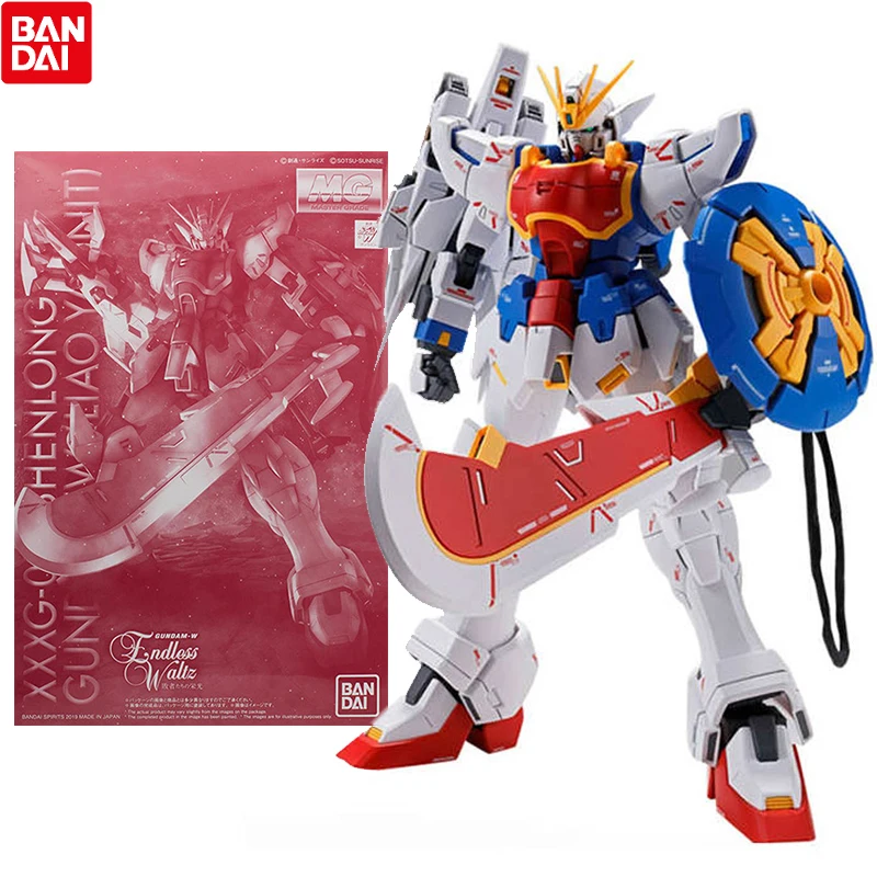 

Bandai Genuine Gundam Model Kit Anime Figure MG XXXG-01S Shenlong EW Collection Gunpla Anime Action Figure Toys for Children