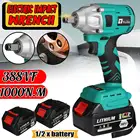 2022 Новый бесщеточный Электрический ударный гайковерт 12 Н-М дюйма торцевые электроинструменты 388Vf литиевая батарея светодиодный для батареи Makita 18 в