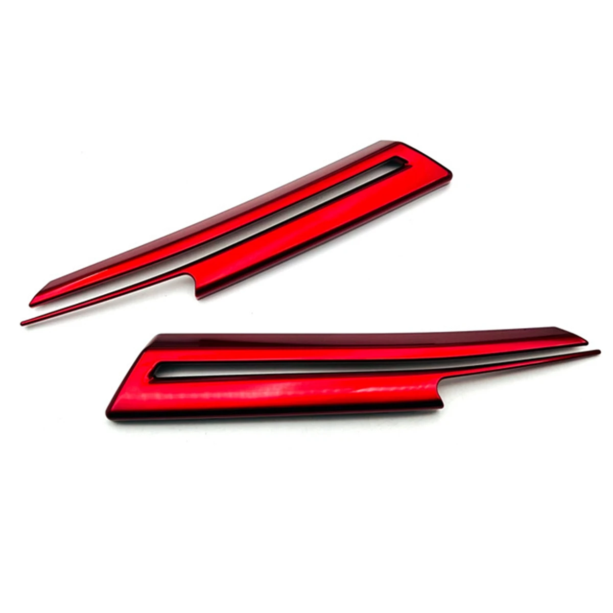 

Car Front Grill Grille Cover Decorative Trim Strips Mouldings for Subaru XV/Crosstrek 2021 2022 2023 Red