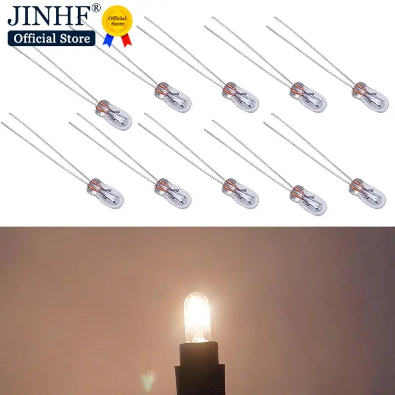 

10 шт., автомобильные лампы для приборной панели | Автомобильная лампа для приборной панели T3, лампочки для приборной панели | 12 Вольт, лампы для приборной панели