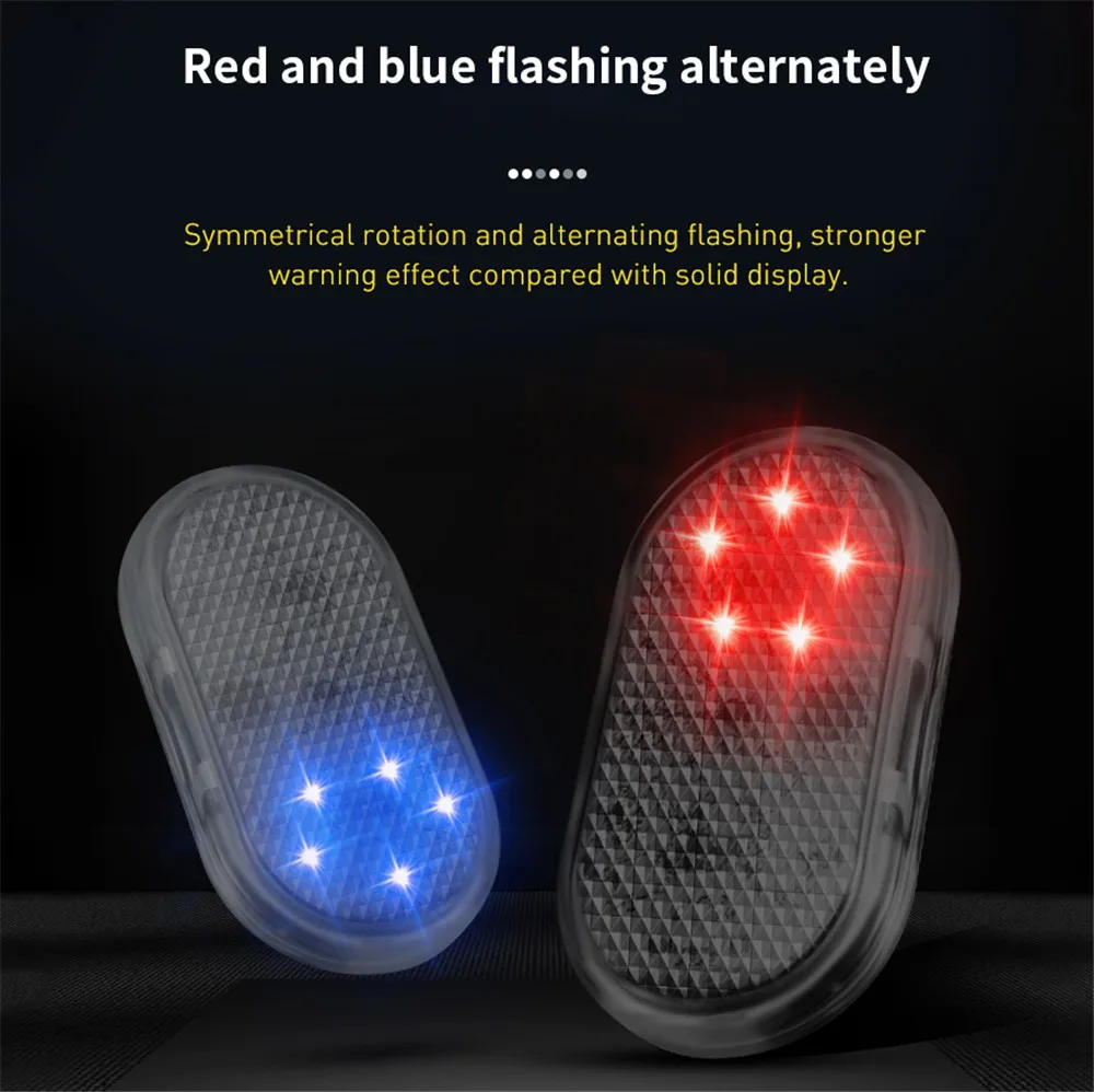 2/4 шт. 10 светодиодов сигнальная лампа открывания дверей автомобиля магнитное