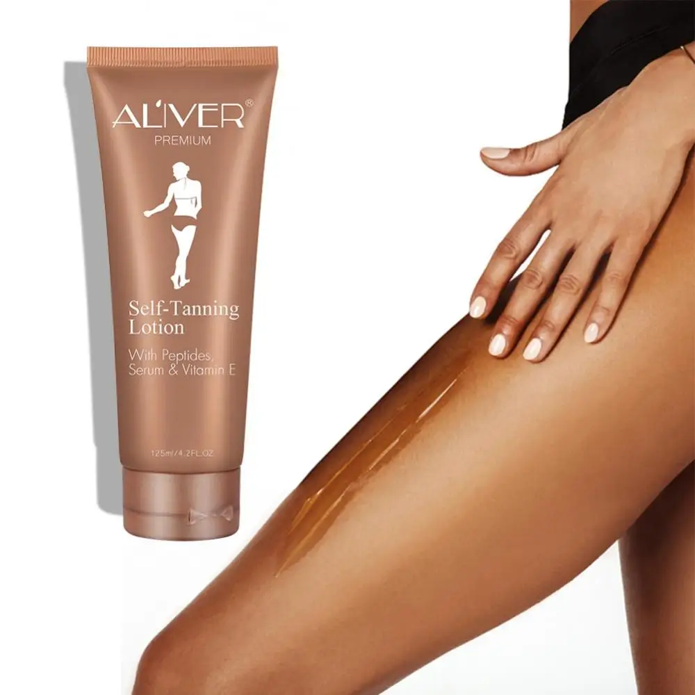 

125ml Sun Tanner Oil Self Solarium Cream Makeup Salon Bronzer Body Sunblock Foundation Fast Spray Lotion Maquiagem Beauty Health