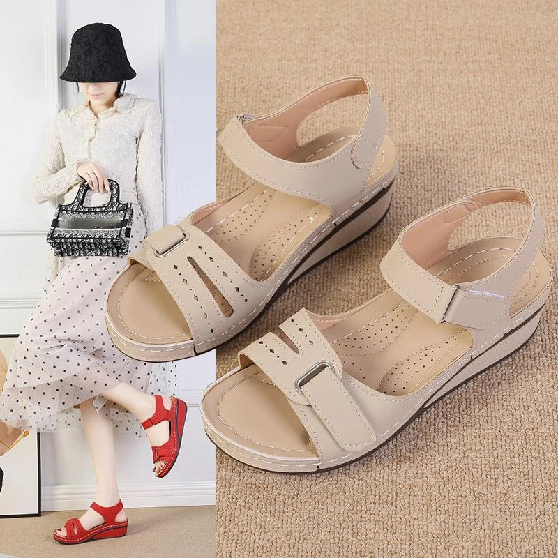 

Summer Shoes for Women Platform Woman's Sandals Concise Light Female Wedge Shoes Quality Beach Slippers Sandales Femmes été 2023