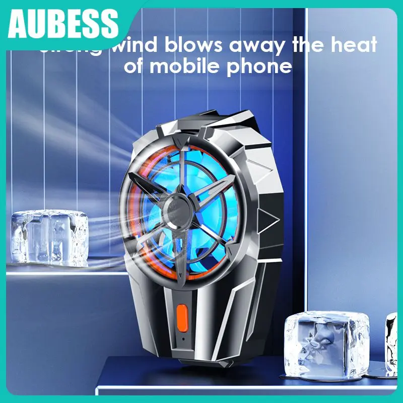 

Cooling Fan Wired/wireless High Speed Cooler Heat Sink Cooling Clip Adjustable For Cell Phone Game Cooler Mobile Phone Radiator