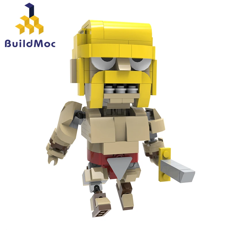 

Набор строительных блоков MOC Brickheadz для этнических варваров, база, лагерь, солдат, армейские фигурки, кирпичи, игрушки для детей, подарок на де...