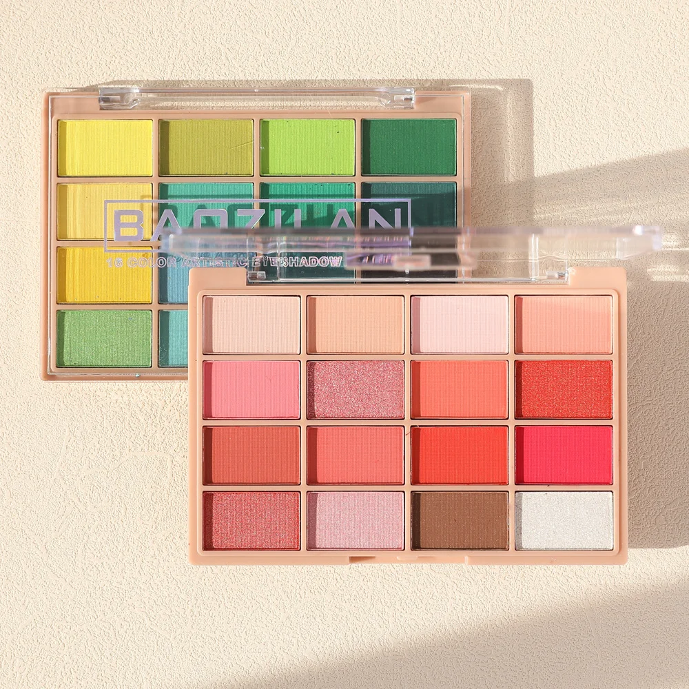 Перламутровые тени для век Палитра стойкий макияж высокая цветопередача