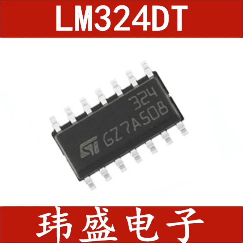 

(10 Pieces) LM324 LM324DT SOP-14