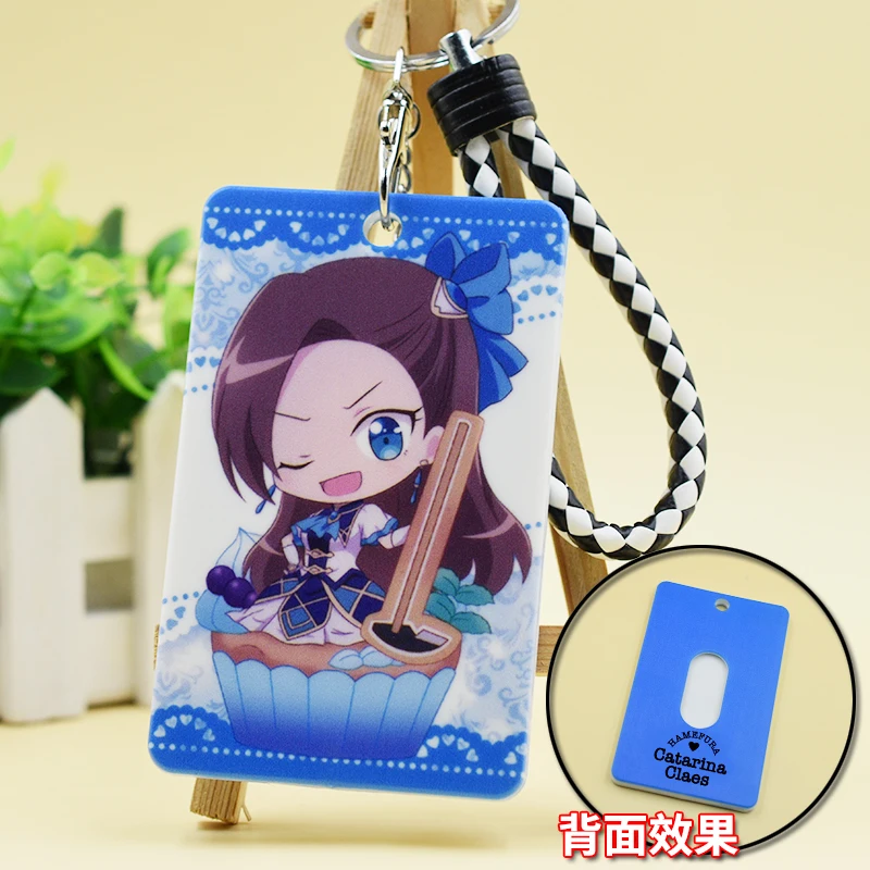 

Моя следующая жизнь как ЗлодейкА: все маршруты приводят к своему удовольствию! Чехол для ключей Bakarina Hamefura с рисунком из аниме Косплея