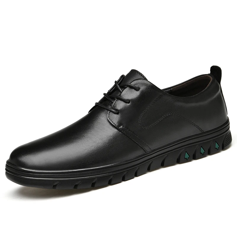 Business Leather Shoes Casual Spring Leather Shoes Soft Fashion Walking High Quality Comfortable Men Breathable Shoes %