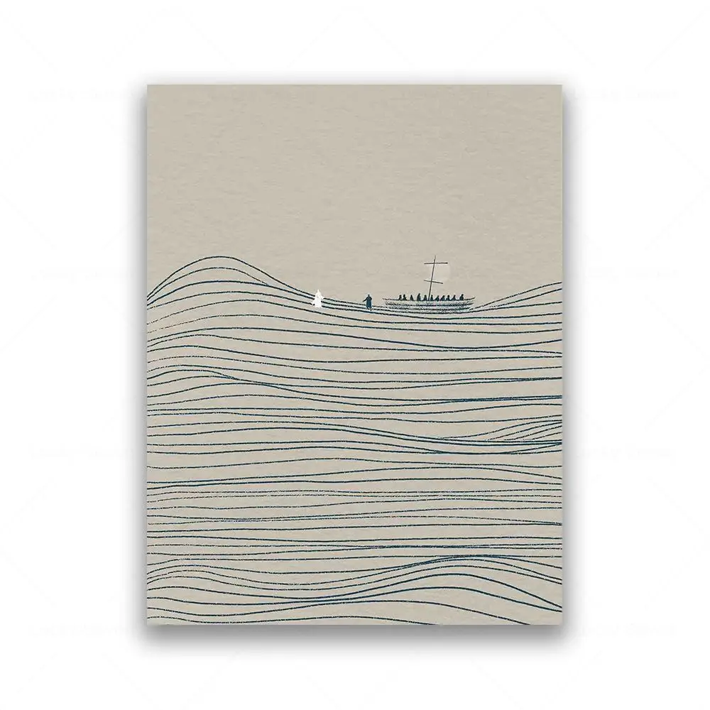 

Картина на холсте "Иисус мытья ног, идущий на воду"