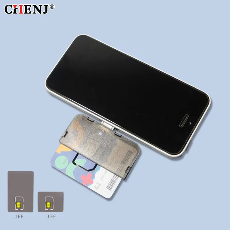 

SIM Card Reader Adapter For Iphone 6/6P/SE/7/7P/8/8P/X/XS Moble Phone Accessories SIM Big Turn To Small Card Converter Adapter