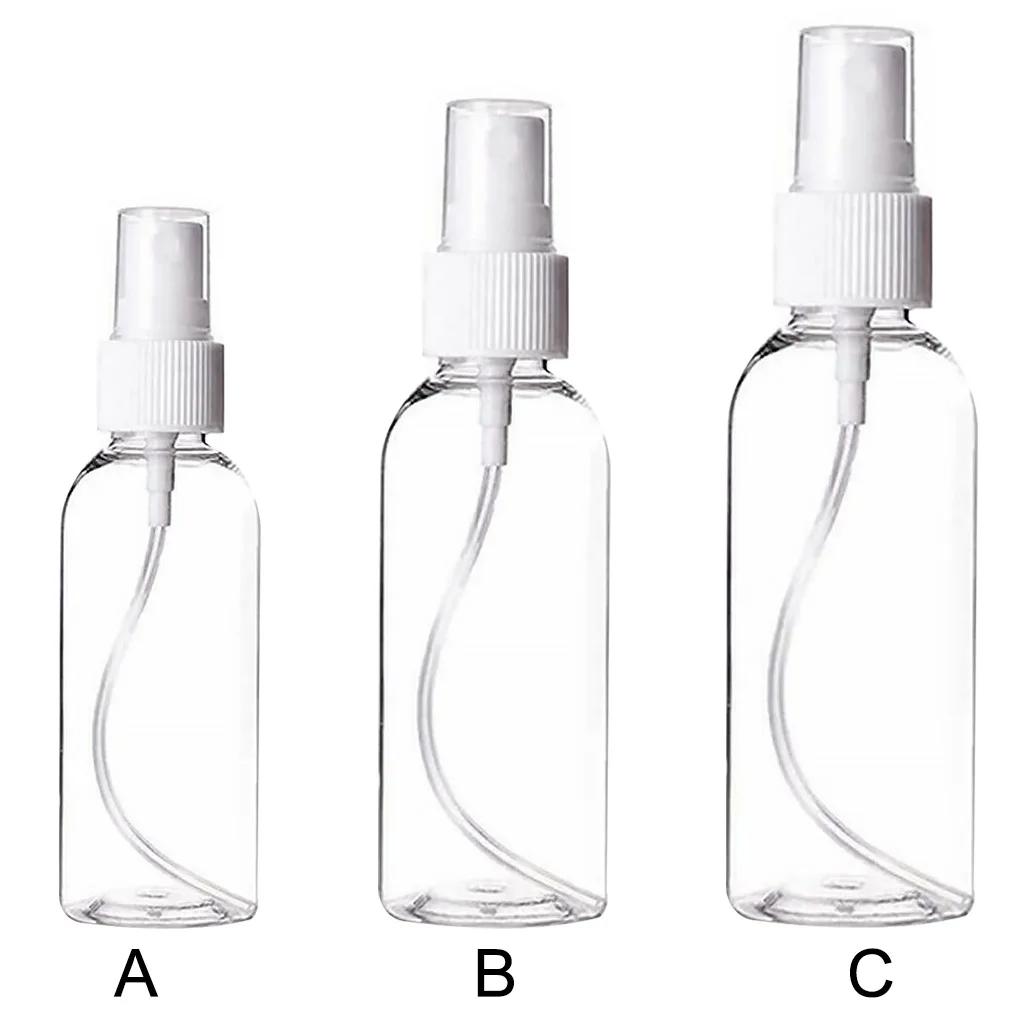 

6Pcs Plastic Spray Bottles Mini Travel Clear Empty Leak-proof Perfume Atomizer Fine Mist Refillable Container