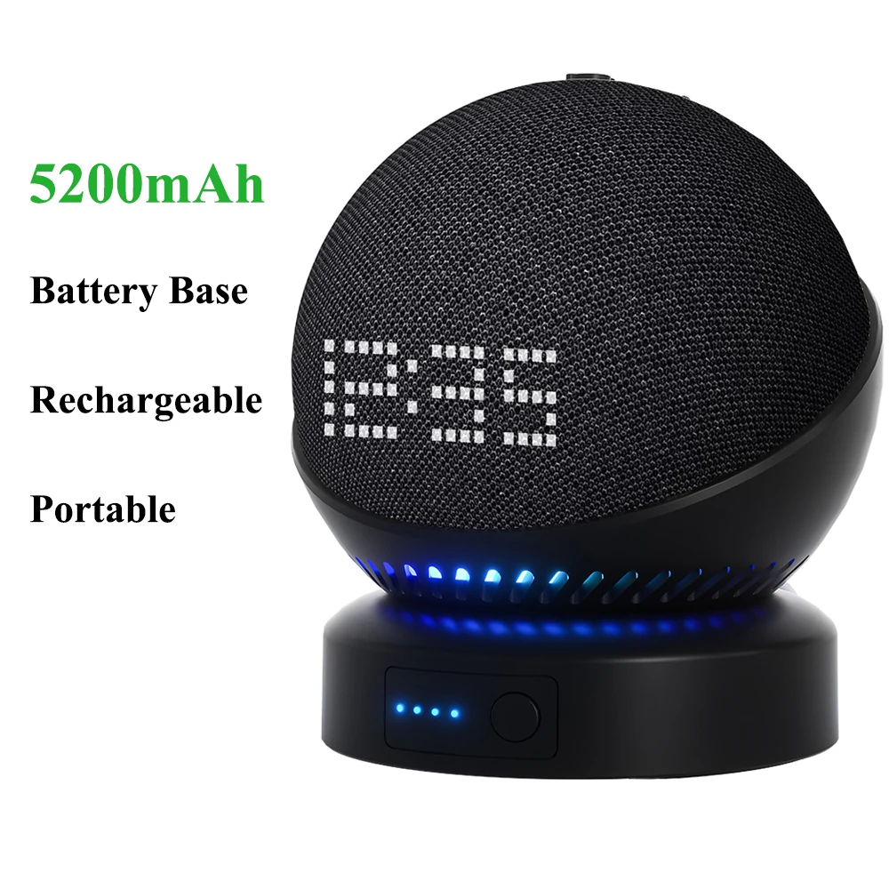 

Battery Base for Echo Dot(5th Gen) Portable Rechargeable Battery Compatible with Echo Dot 4th Smart Speaker Fast Shipping