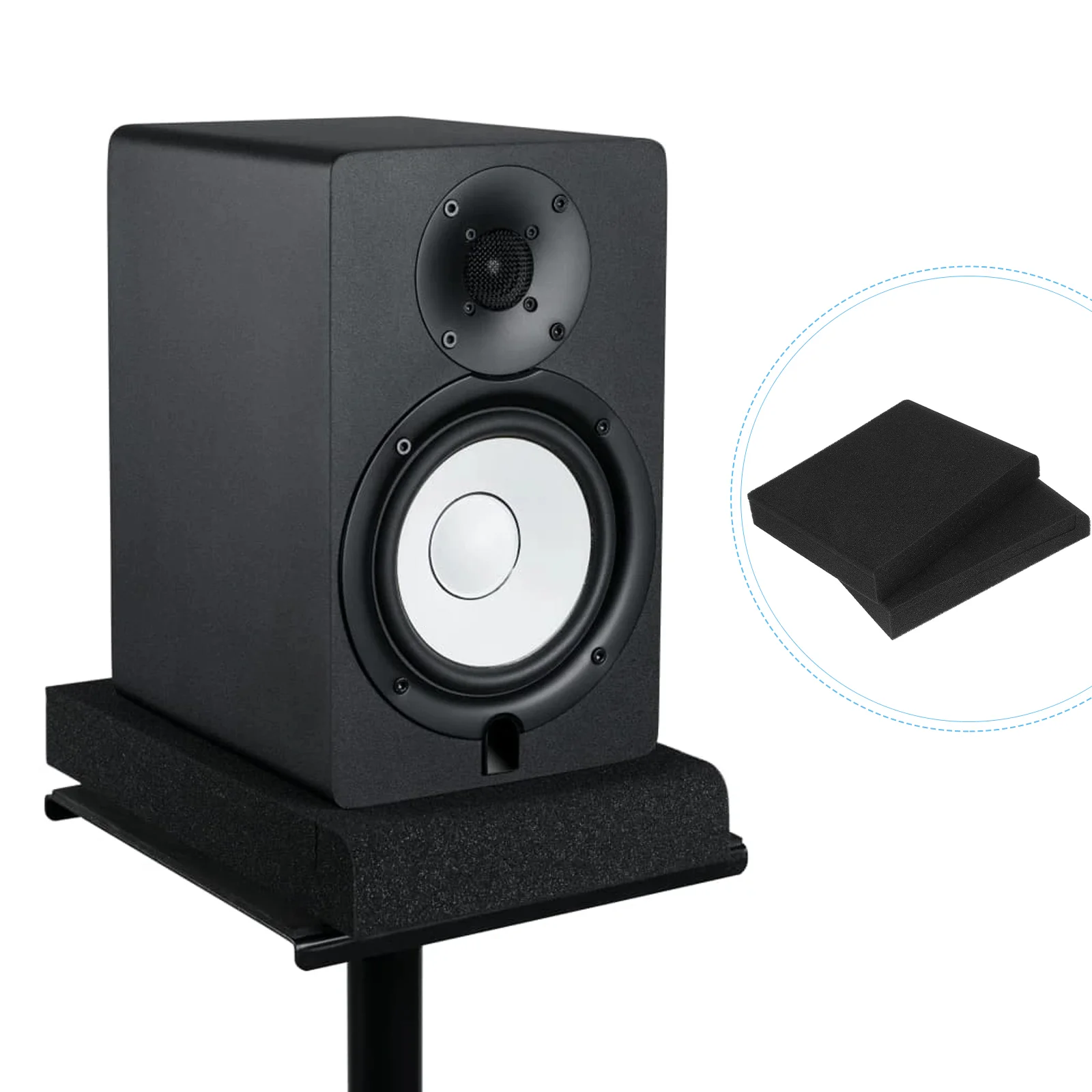 

Speakerisolation Acoustic Pad Pads Studio Dampening Platform Monitor Sound Riser Cushionpanel Matmusicalreplace Noisestands