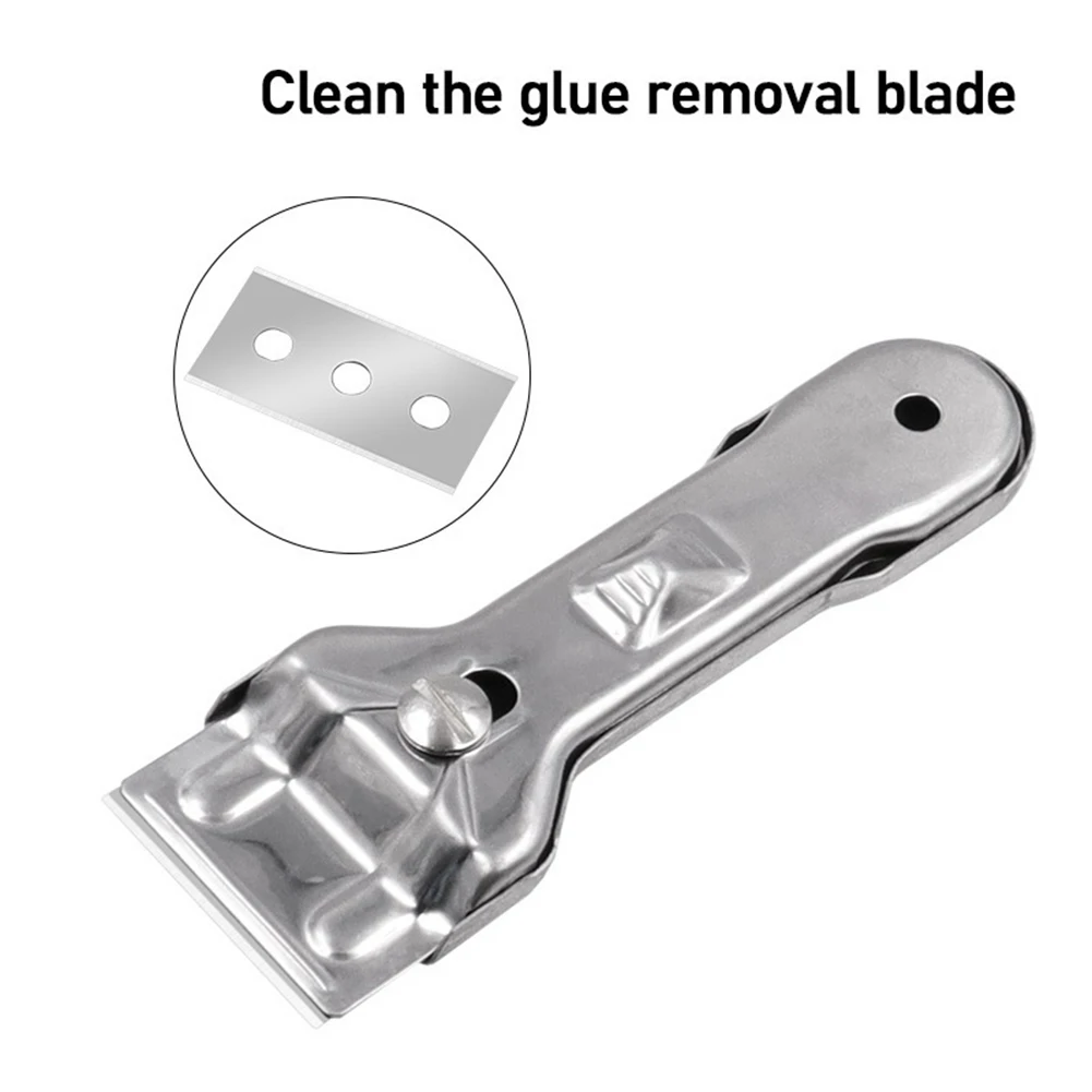 

1PC Multifunction Glass Ceramic Hob Scraper Cleaner Remover With 1pc Blade For Cleaning Oven Cooker Tool Utility Knife Hand Tool