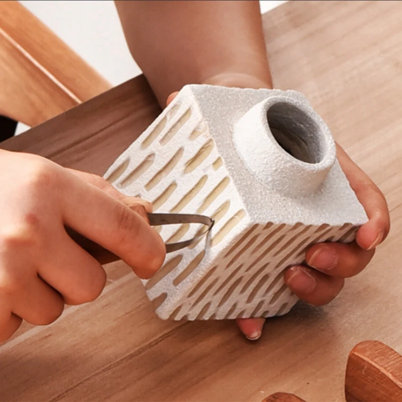 1 шт. нож для обрезки цвета дерева большой пустой соскабливания кольца своими