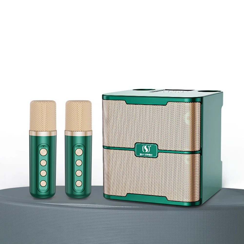 

Karaoke Audio Sets Rechargeable Wireless Karaoke Speaker Machine 100W High Power Bluetooth-compatible 5.0 Home Singing Equipment