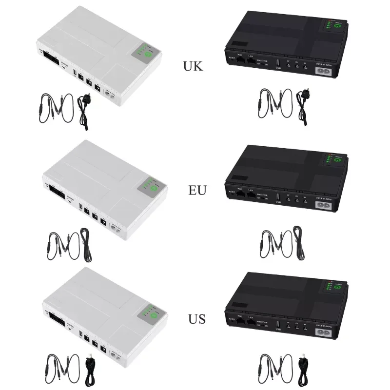 

UPS Battery Backup 10400mAh Lithium Battery, Home 5V 9V 12V Battery Backup for LED Light Speaker WiFi Router N21 22 Dropshipping